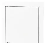 Duka Ventilation Revizinis liukas IMM metalinis su magnetu 600x600 mm, baltas