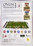 Onus! Traianus &ndash; istorinis karo žaidimas be miniatiūrų | taktinė senovės karyba su 8 armijomis, kortomis paremta kovos sistema, I&ndash;ii a. strateginis žaidimas | anglų kalba