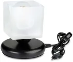 Naktinė lemputė Stalo lempa Loft Stiklas led E27
