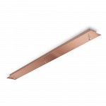 Pakabinamas &scaron;viestuvas Ideal Lux rosone metallo 3 luci rame brunito