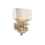Sieninis &scaron;viestuvas Ideal Lux Wall lamp with 2 lights PETER, E14, sand color