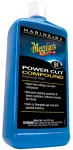 Meguiars M9132 Marine / RV Boat Pro Grade Power Cut Compund Liquid pa&scaron;alina svaiginančius oksidaciją ir įbrėžimus (0,94 l) (JAV)