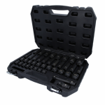 Smūginių galvučių rinkinys 1/2" ilgos ir trumpos 9-30mm 40pcs, KS Tools