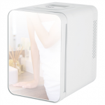 Adler | Mini &scaron;aldytuvas with mirror | AD 8085 | Free standing | Larder | Height 27 cm | &Scaron;aldytuvas net capacity 4 L | Baltas