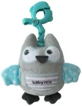 Lavinantis žaidžiamas pliu&scaron;inis žaislas su segtuku Baby Mix pelėda mėtų