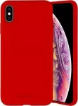 Dėklas Mercury Silikoninis dėklas Samsung S911 S23 5G raudonas