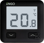 Engo Wi-Fi temperatūras regulators E10-B, 230V, juodas