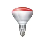 Philips infrared lamp BR125 IR 150W E27 230-250V Raudona