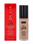Pupa Milano Pupa Active lengvas kreminis pagrindas be aliejaus SPF10