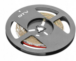 GTV Blykstės juosta 2835, 300 LED neutralios baltos spalvos 4000K, 30W, be gelio, 8 mm, ritiny