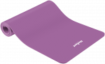 Gimnastikos kilimėlis jogai, pilatesui, fitnesui, 183x61cm, storis 6mm, TPE medžiaga, violetinė, REBEL ACTIVE