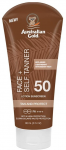 S&bdquo;Australian Gold Face+ Self Tanner&ldquo; savaiminio įdegio losjonas nuo saulės su SPF50, 88 ml
