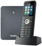 Yealink W79P, IP mobile phone, Juodas, Wireless handset, Desk/Wall, 50 m, 300 m