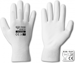 Sodo ir darbo pir&scaron;tinės Bradas PURE Baltas, 7 dydis, 6 vnt.