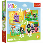 Trefl Dėlionė 71 vnt. - Milo ir draugai