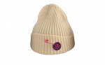 Unisex kepurė paaugliams CDW-007, dydis 54-58, pieno spalvos