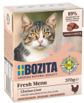 BOZITA Fresh Menu Vi&scaron;tienos kepenėlės padaže - &scaron;lapias kačių maistas - 370g