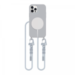 TECH-PROTECT MAGNECKLACE MagSafe Apple iPhone 12 / 12 Pro dėklas telefonui pilkos spalvos