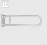 Ekotech Presto ERGOPLUS turėklai, 80 cm, tualetui/praustuvams, dažyti milteliniu būdu, balti