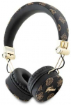 Guess ausinės Bluetooth ENC GUBH70EPOSMK juodos spalvos Peony Script Round Shape