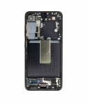 Dėklas LCD ekranas + jutiklinis blokas + priekinis dangtelis Samsung S911 Galaxy S23 Juodas (pakeitimų paketas)