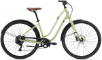 Miesto dviratis Liv Flourish 3 Disc Muscat Blanc (M dydis), Žalsvos spalvos