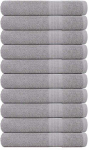 Rank&scaron;luostis Pirties rank&scaron;luosčiai, FROGN, 10 vnt., pilki, 80x200 cm, 360 g/m&sup2;