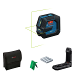 Bosch Linijinis lazerinis nivelyras GLL 20-22 G lagamine su universaliu laikikliu LB 10 (0601065602)