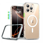 ESR Classic Pro Set Halolock MagSafe dėklas, skirtas iPhone 16 Pro Max &ndash; skaidrus