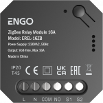 Engo valdikliai Engo ERELAY Zigbee 1 kanalas 16A relė NO-COM
