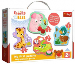 TREFL 36135 Dėlionė Baby Classic Baby Animals