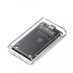 Orico TC10-MS MSATA USB-C 3.2 5Gb/s disko kasetė &ndash; skaidri