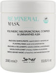Be Hair BE MINERAL kaukė silpniems, ploniems plaukams, 1000 ml