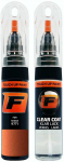Firanto SKODA 9771 - ORANZOVA TANGERINE/TANGERINE Oranžinis Dažų korektorius įbrėžimų taisymui + Lakas 15 ml
