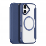 Dux Ducis Skin X Pro Apple iPhone 17 Air dėklas su MagSafe and Wallet - mėlynos spalvos