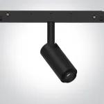 7W LED &scaron;viestuvas į magnetines sistemas MINI/MIDI/MAXI/P&P, juodas, 3000K, 48V, 10-38&deg;, DALI, 42140L/B/W