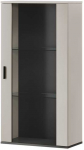 Cama Meble Cama S2 SOHO wall cabinet 60x29x112 cashmere + juodas