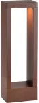 10W LED pastatomas lauko &scaron;viestuvas ZORO, rudas, 3000K, IP65, 300mm, 4332700
