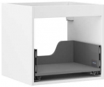 Praustuvo spintelės korpusas Mexen Box-A, 50 cm, 1 stalčius, Baltas matt