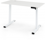 Promotions Stovas stalas, 120x60x73-118 cm, baltas