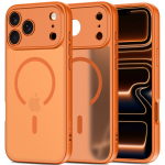 &bdquo;Tech-Protect BasicMag MagSafe&ldquo; dėklas, skirtas &bdquo;iPhone 17 Pro Max&ldquo; &ndash; oranžinis