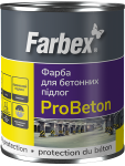 Dažai betono grindims PROBETON FARBEX, pilki, 12 kg