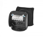 Hensel 62000335 ATEX skirstomoji dėžutė 2 ir 22 zonoms IP66 93x93x62mm juoda 5x2,5 mm2 Cu KX 0202 C