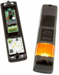 Dtm System SLIMFLASH fotoelementai, su oranžniu ap&scaron;vietimu, pasukami