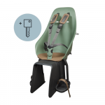 Children's chair for luggage rack URBAN IKI Ta-ke Easy Fix, Icho Žalias/Kurumi Brown