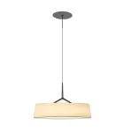 16,7W LED pakabinamas &scaron;viestuvas DAMA, juodos/smėlio sp., 2700K, DALI, įleidžiamo montavimo laikiklis