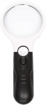 LP Inne Lupa ręczna podświetlana Lupa ręczna LR-4 75mm, 3x 22mm, 45x su podświetleniem LED /312774/