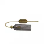 Sieninis &scaron;viestuvas Lampa sienas Light Prestige Piega LP-939/1W smoked, E14, 1 x 40 W