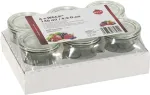 Weck Mini Preserving Jar 140ml, 6 pcs. tray (121664)