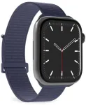 Puro Sportinio i&scaron;maniojo laikrodžio dirželis, skirtas Apple Watch (44/45/46/49 mm) | Nailonas | tamsiai mėlyna